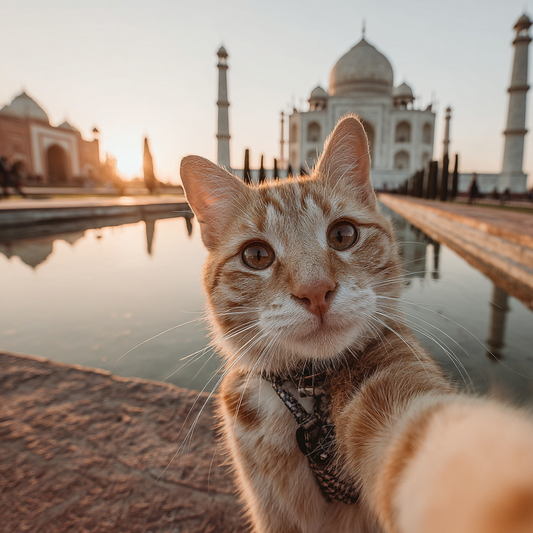 Golden Hour at the Taj